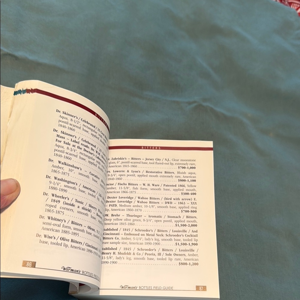Warman's Bottles Field Guide 3rd Edition - Picture 9 of 11